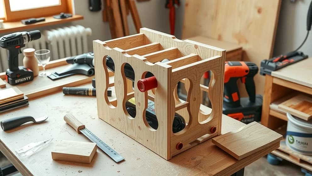 Bygga en wine rack själv hemma
